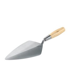 Bon Keystone 72-542 Brick Trowel 10.5" Forged Steel Wood Handle