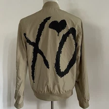 The Weeknd x H&M XO Bomber Jacket Y2K 2017 Spring Icons Men Small