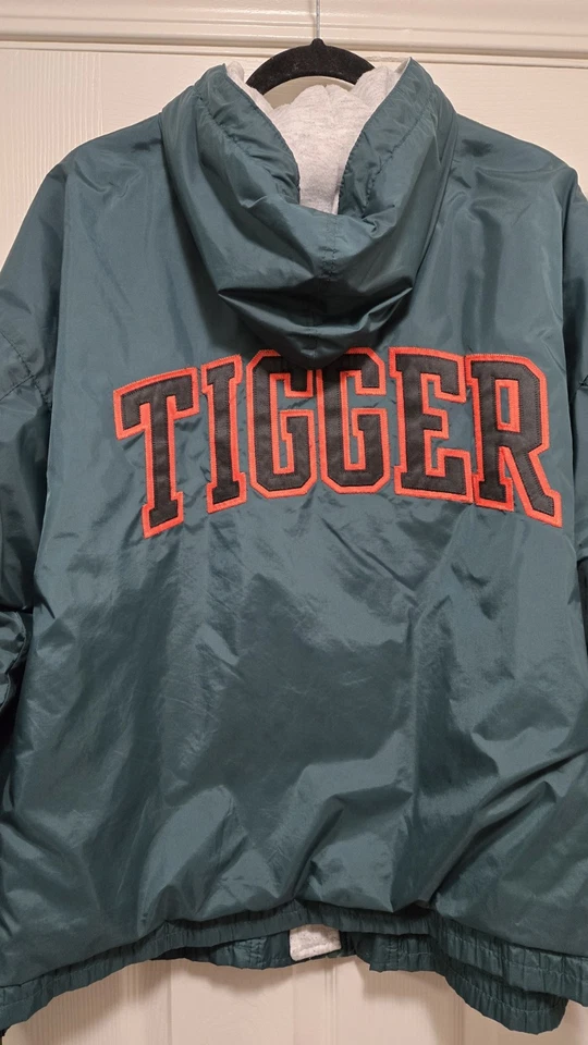 Винтажная зеленая ветровка куртка 90-х Disney Store Winnie The Pooh Tigger размер XL - Изображение 4 из 4