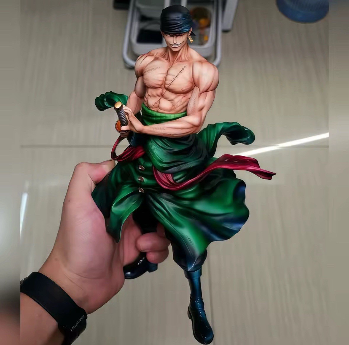 Anime Figure Roronoa Zoro Figure Zoro Figurine PVC Gk Statue Model