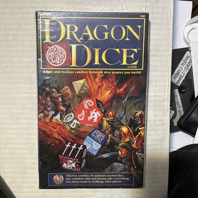 TSR Dragon Dice Game Starter Set Box Vintage 1995 NEW SEALED