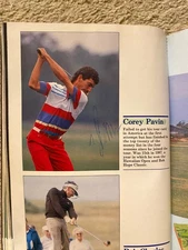 Corey Pavin Autograph 1988 ORIGINAL HAND SIGNED (NOT a print)