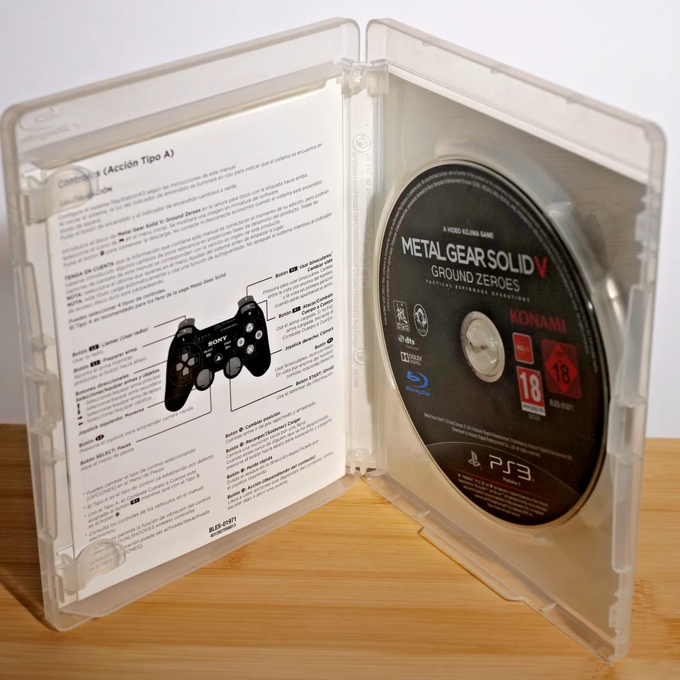 Metal Gear Solid V: Ground Zeroes 5 | PlayStation3 PS3 | PAL España ES Completo, foto 3 de 5