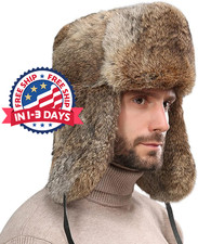 Gorros De Invierno Para Hombre Y Mujer Para El Frio Estilo Ruso Cubreorejas New