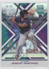 2016 Panini Elite Extra Edition Aspirations Tie-Dye 16/25 Jeremy Martinez 1b4