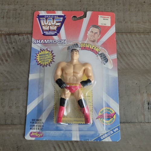 Vintage 1997 WWF Wrestling BEND-EMS KEN SHAMROCK A...