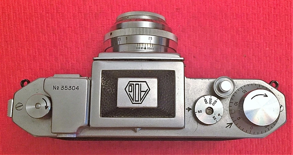 ULTRA RARO ASAHIFLEX MODELO IA con ASAHI KOGAKU f/3,5 50 mm PARA EXHIBICIÓN DE COLECCIÓN Foto 3 de 4