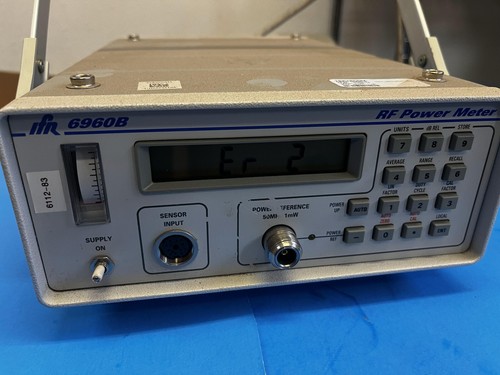 1GG Used Marconi Instruments 6960B - RF Power Meter OPT 01 03 04