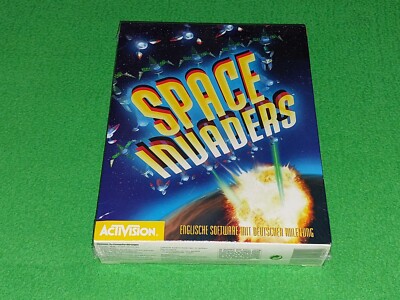 Space Invaders PC Big Box 1999 Neu Sealed selten RAR