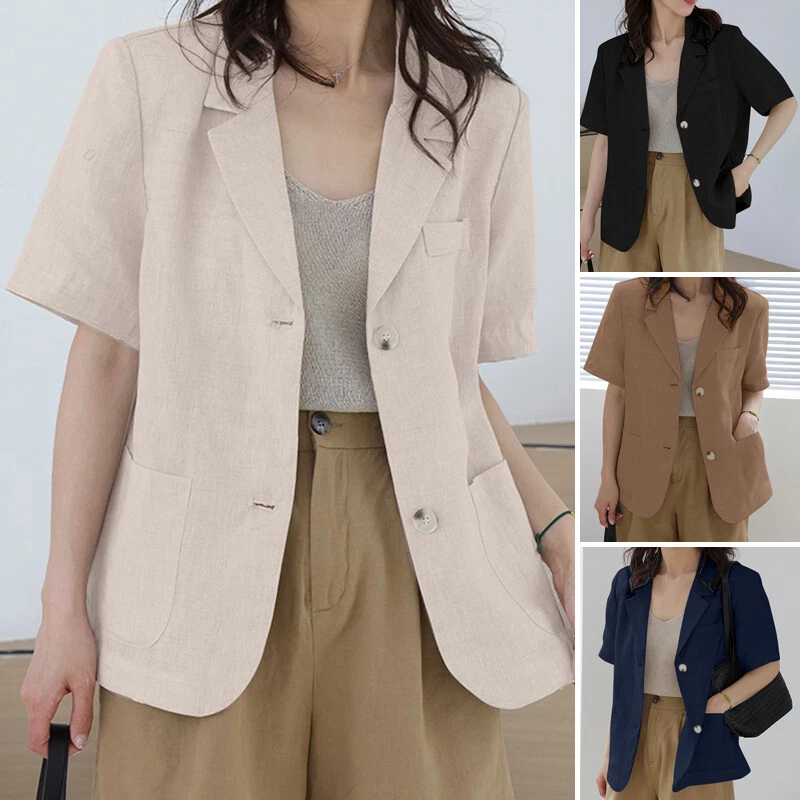 Short sleeve coat sale