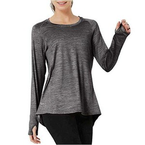 Workout Long Sleeve Thumb Shirts for 