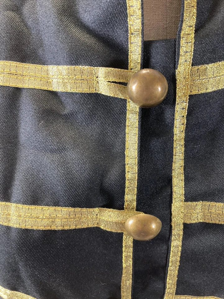 Hombre "Michael Jackson" Tipo Negro Banda Chaqueta 46" Foto 3 de 3