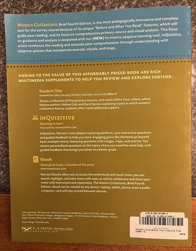 Western Civilizations : Their History and Their Culture by Carol Symes and... - Picture 2 of 2