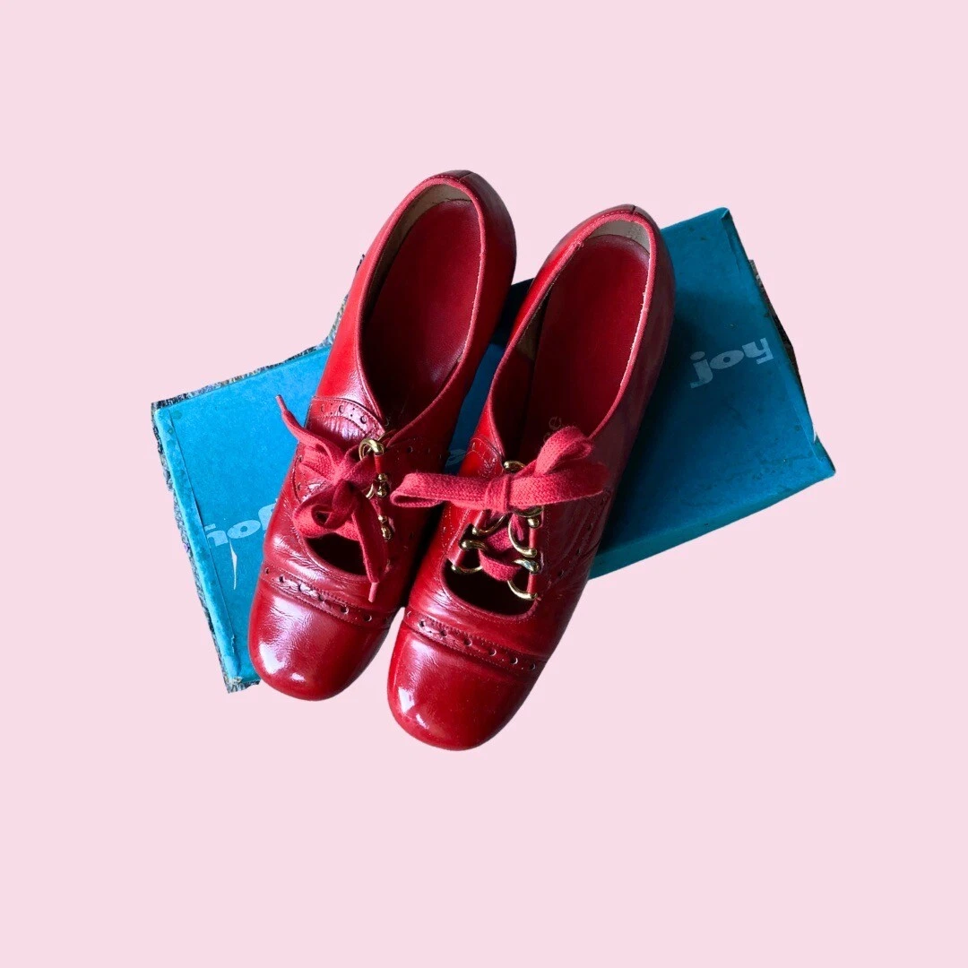 Candy apple red shoes sale