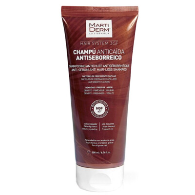 Martiderm Hair System Anti-Sebum Anti-Hair Loss Shampoo 200ml