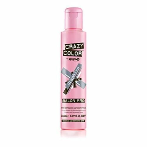 Crazy Color Semi Permanent Hair Color Cream, 150ML (GRAPHITE) - Picture 1 of 1