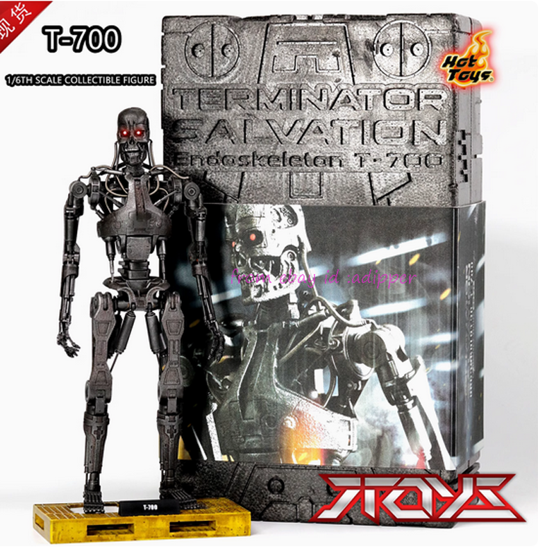 Hot Toys MMS 94 Terminator 4 T700 T-700 Endoskeleton for