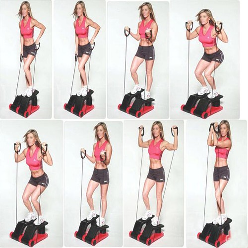 Escalador de aire Escalador Máquina de fitness Resistente Cable Escaleras de aire Cinta de correr aeróbicos - Imagen 5 de 24