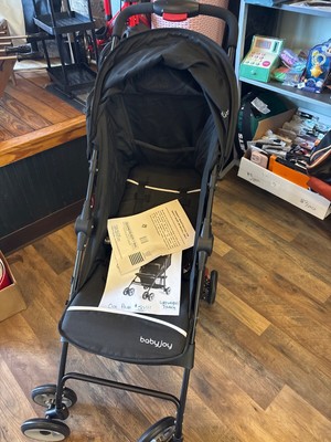 Babyjoy lightweight folding Black Baby Stroller