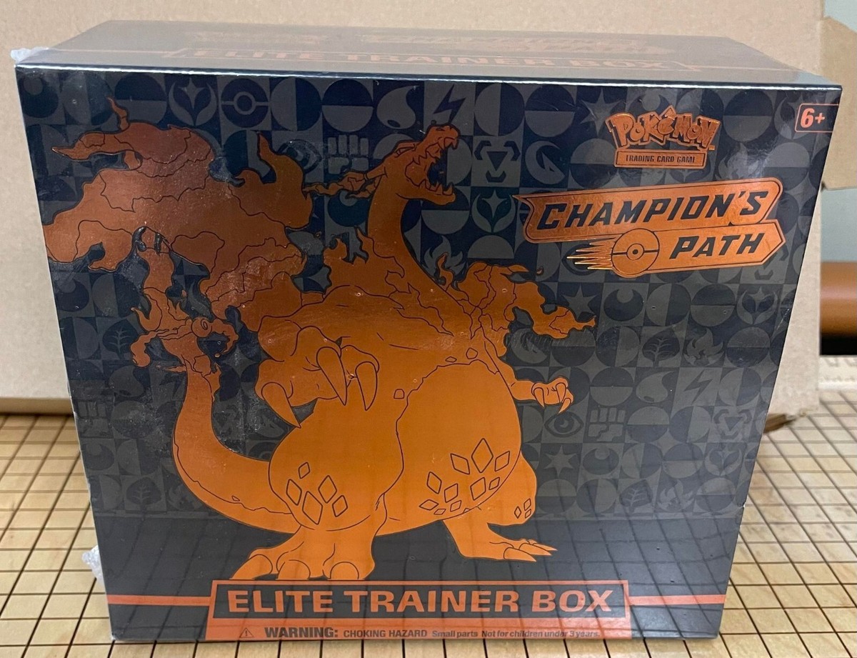 3個 海外 エリートトレーナーボックス チャンピオンズパス リザードンVMAX ポケカ】チャンピオンズパスのリザードンが凄い！人気過ぎて高額