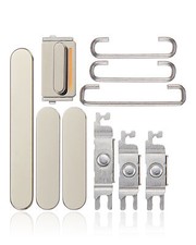 Hard Buttons Power/Volume/Switch Compatible For iPhone 14 Pro/14 Pro Max Gold