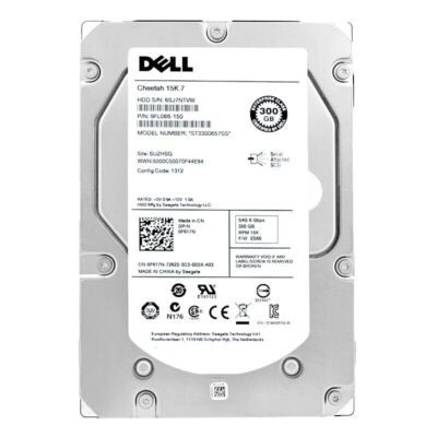 NetApp 300GB SAS Internal Hard Disk Drives F617N Dell Cheetah 300GB 6G 15K 3.5" SAS ST3300657SS 0F617N HDD 787421222692 Dell Computer Drive Bay Caddies For 3.5 In Drive - Foto 3