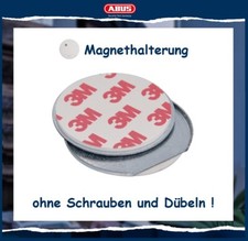 ABUS Magnethalterung HSZU10100 Rauchwarnmelder Montage ohne Schrauben und Dübeln
