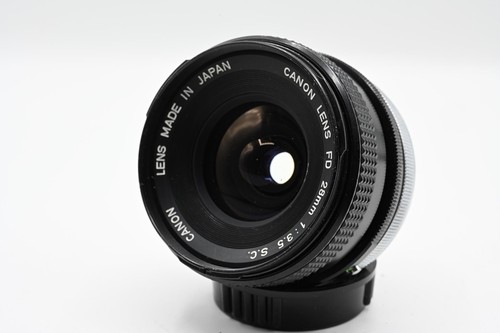Canon 28mm SC Breach Mount f/3.5 FD Manual Focus Lens - Very Nice