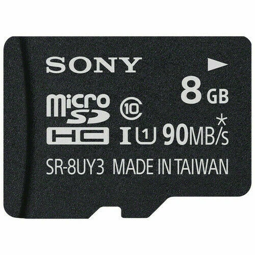 Sony 8GB UHS-I 1 microSDHC 90 MB/s Class 10 SR-8UY3A SR-8UY3A/TQ  027242890770 - Image 2 of 3