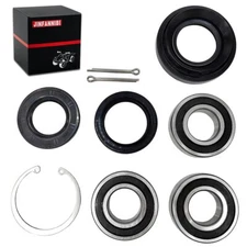 Rear Axle Wheel Bearing Seals Kit for Honda Rancher 350 400 TRX350FE TRX400FA
