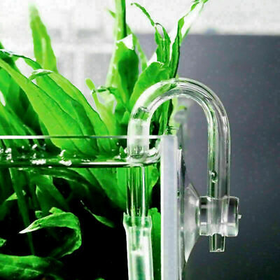U Shaped Glass Tube Bend Acrylic Tubing For Aquarium Co2 System