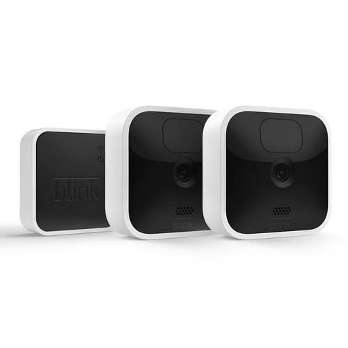 Blink Indoor Full HD WiFi Security 2-Camera System White BRAND NEW
