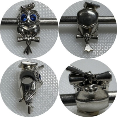 Wise Owl Charm Pandora Graduation Bead PANDORA WISE OWL GRADUATION