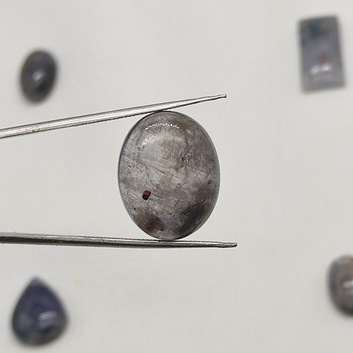 Iolite with sunstone cabochon | Healing crystal | 5pcs Wholesale lot M7579 - Picture 5 of 5