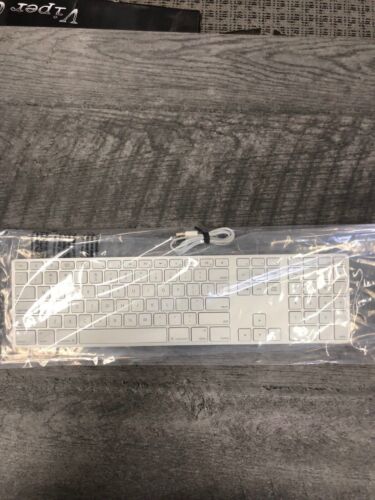 Apple A1243 iMac MacBook G5 Genuine USB Keyboard w/2-Port USB Hub 2171 MB110LL/A - Picture 3 of 4