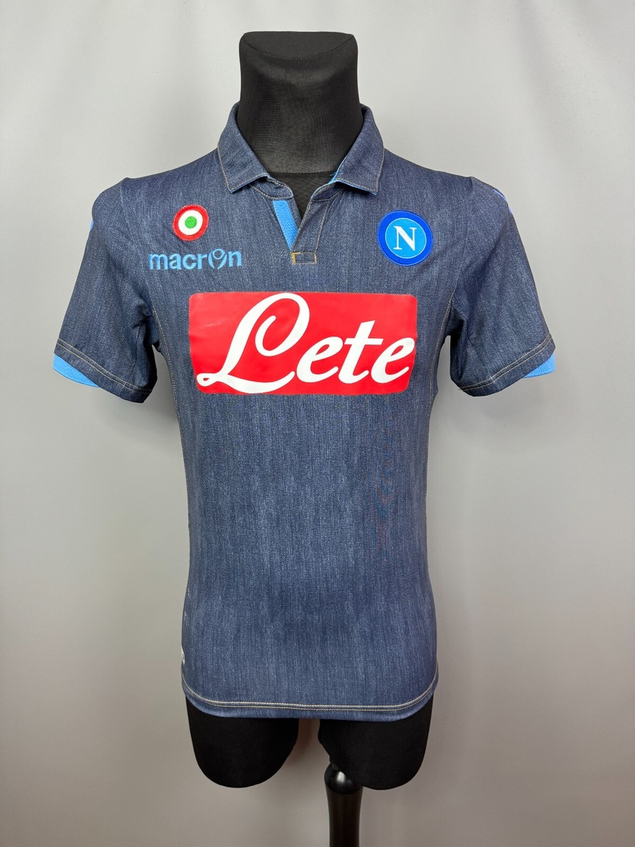 NAPOLI 2014 2015 MERTENS THIRD SHIRT FOOTBALL SOCCER JERSEY MACRON