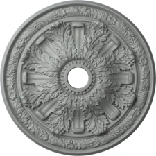 CM30FL Flagstone Ceiling Medallion, 30"OD X 3 7/8"ID X 3 1/4"P (Fits Canopies up