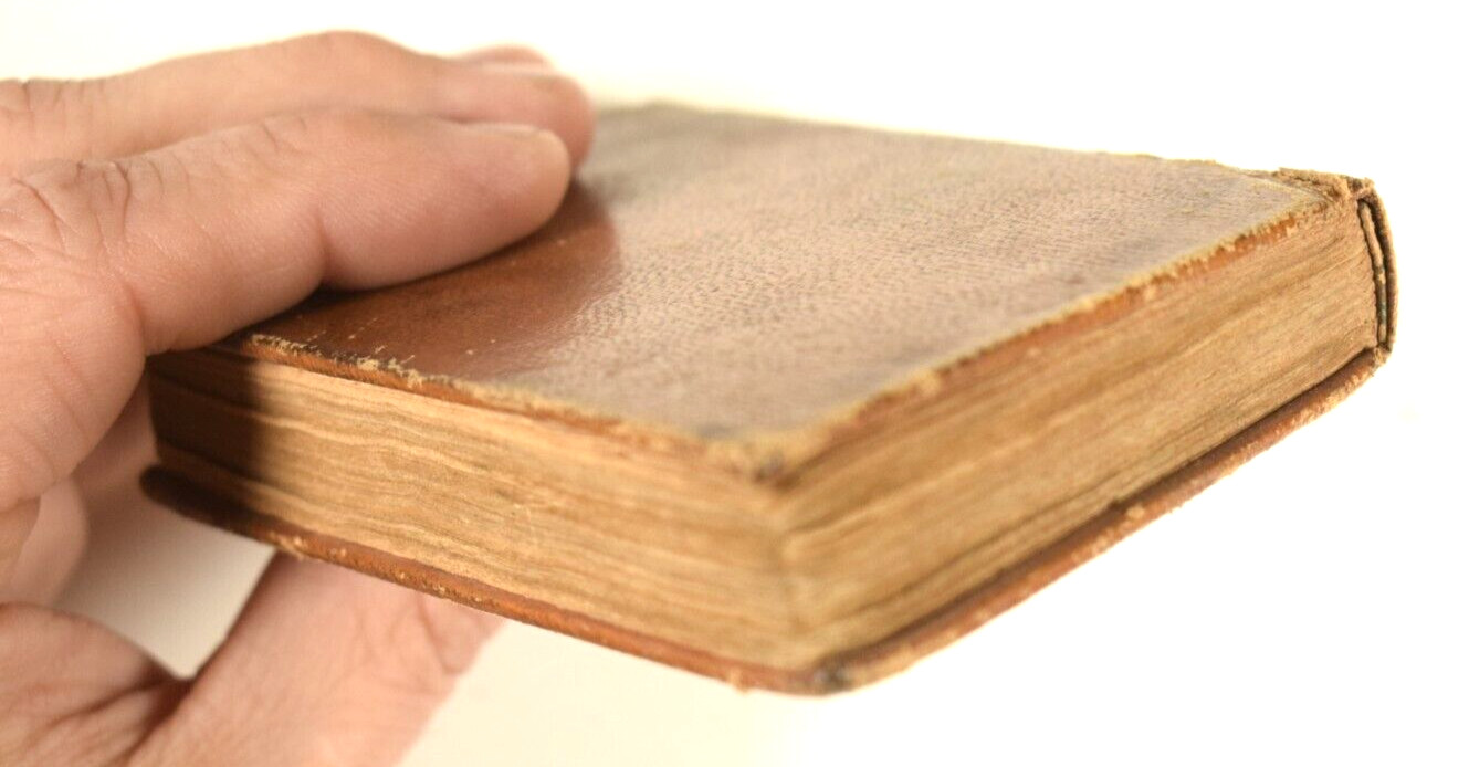 1836 Miniature Book P. Murdoch, D.D. F.R.S. The Seasons By James Thomson Leather