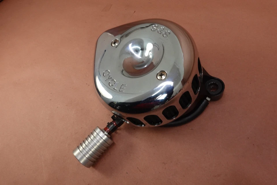 Kit de purificador de ar Harley Davidson Road Glide S&S Cycle cromado 2007-2016 - Imagem 2 de 4