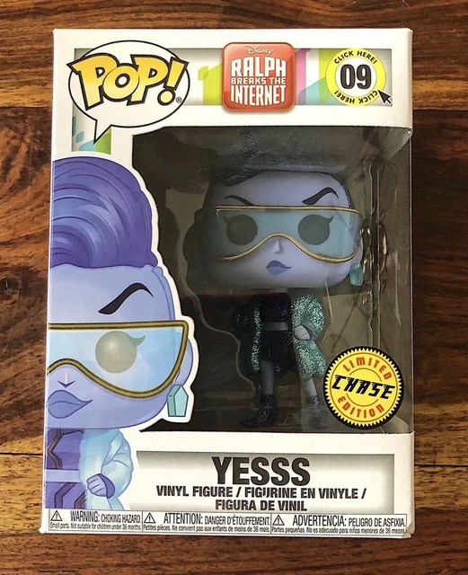 FUNKO POP #9 Yesss (Metallic) Chase Disney 2018 Vinyl | eBay