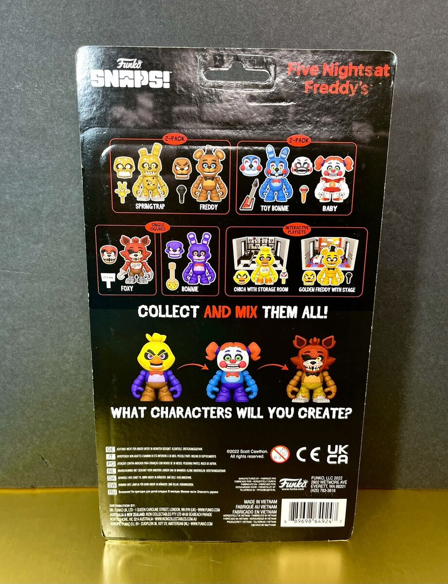 Funko Snaps! Five Nights at Freddy's Springtrap and Freddy Fazbear