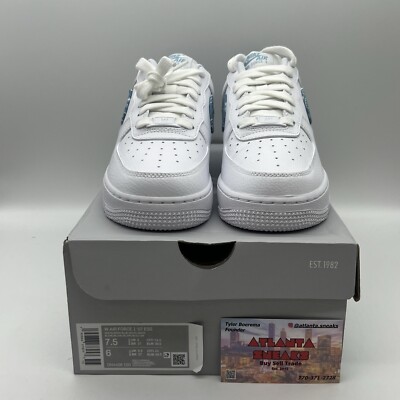 Size 7.5 - Nike Air Force 1 '07 Essentials Blue Paisley 2021 Size 7.5 - Nike Air Force 1 '07 Essentials Blue Paisley 2021