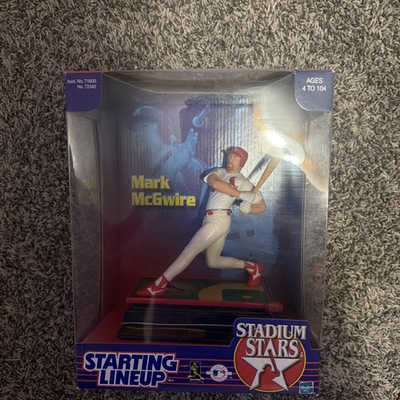 #ad Starting Lineup Stadium Stars Mark McGwire 1999 Special Edition SLU MLB Figure $25.00