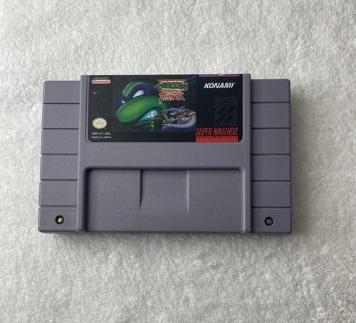 Teenage Mutant Ninja Turtles: Tournament Fighters (Super Nintendo, 1993) SNES