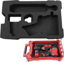 EVA Liner Organizer for Milwaukee Packout Tool Box 48-22-8435,Custom EVA Inserts
