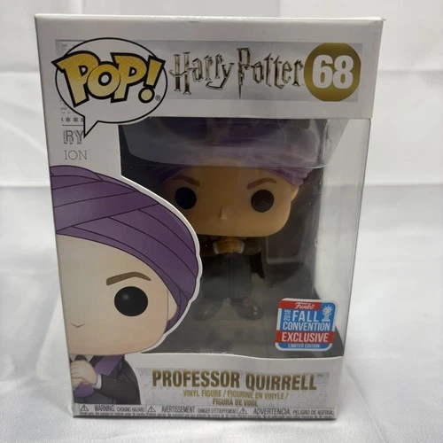 Funko POP! Harry Potter: Professor Quirrell #68 2018 Fall Con Exclusive JJ0226JW