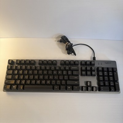 Logitech K840 Mechanical Keyboard with Romer G Switches  - Black