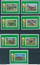 11827 Sao Tome & Principe Sport Football Soccer World Cup Champion Set of 7 Impe