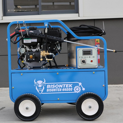 #ad NEW 4000 PSI 4 GPM Hot Water High Pressure Washer — Bamp;S 13.5 HP Gasoline Engine $3350.00