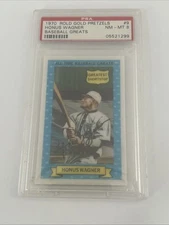 1970 Rold Gold Pretzels #9 Honus Wagner Baseball Greats GRADED PSA 8 NM-MNT